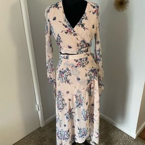 Floral 2 piece dress
